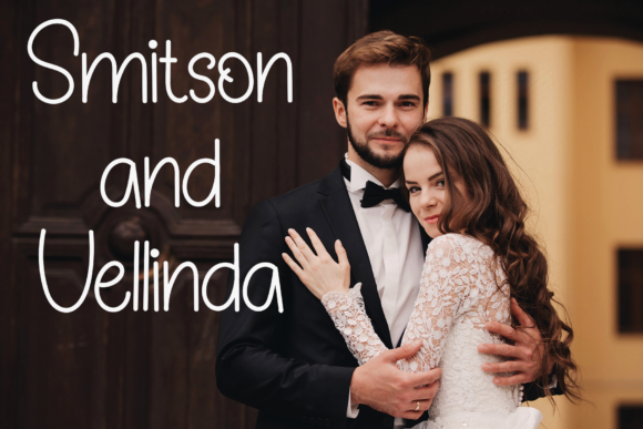 Mandala Wedding Font PNG with transparent background - Preview 2