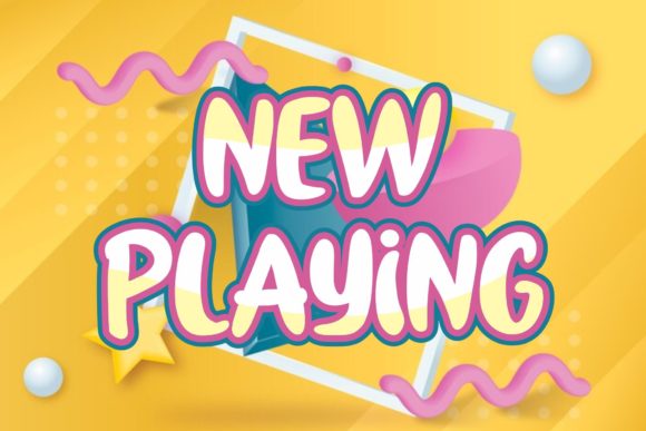 Quick Play Font PNG with transparent background - Preview 1