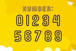 Round Line Font by Infinity art Studio · Creative Fabrica