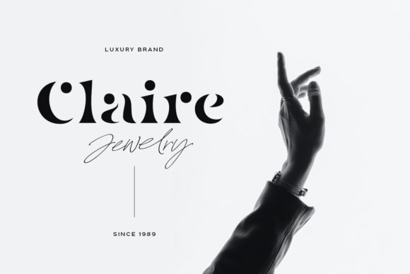Black Point Duo Font - Preview 1