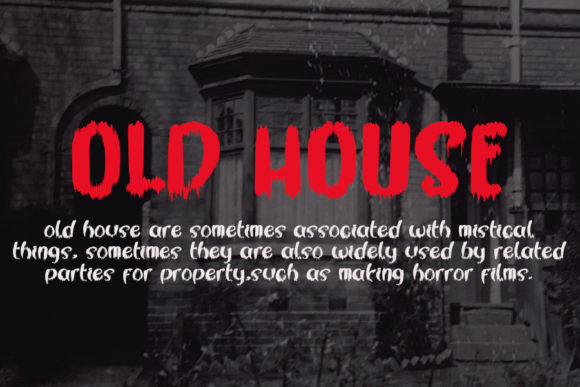 Buried House Font - Preview 4