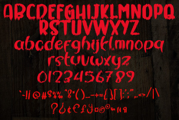 Buried House Font - Preview 5