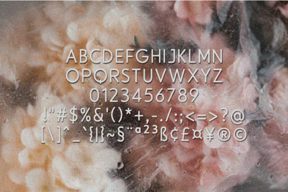 Chole Mint Font PNG with transparent background - Preview 1