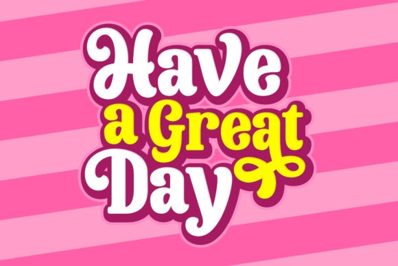 Feisty Bright Font PNG with transparent background - Preview 4