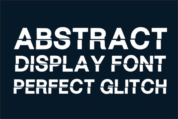 Glitch Pixel Font - Preview 1