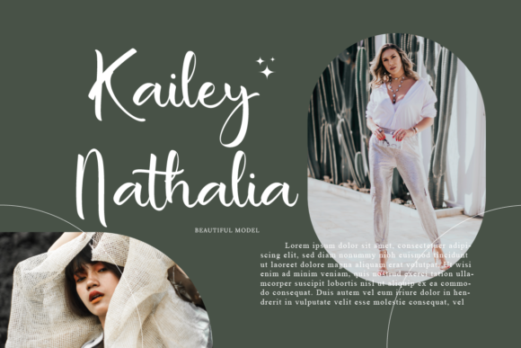 Melissa Adalyn Font PNG with transparent background - Preview 2
