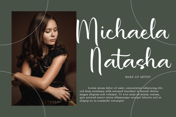 Melissa Adalyn Font PNG with transparent background - Preview 5