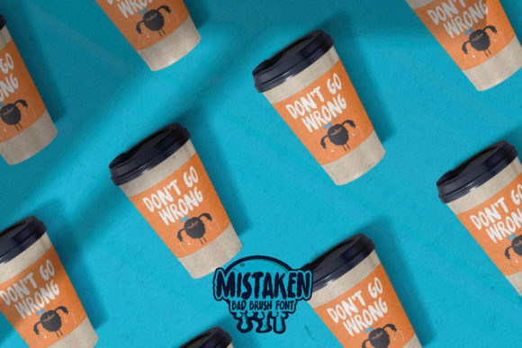 Mistaken Font PNG with transparent background - Preview 2