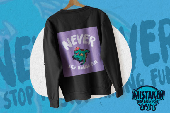 Mistaken Font PNG with transparent background - Preview 5