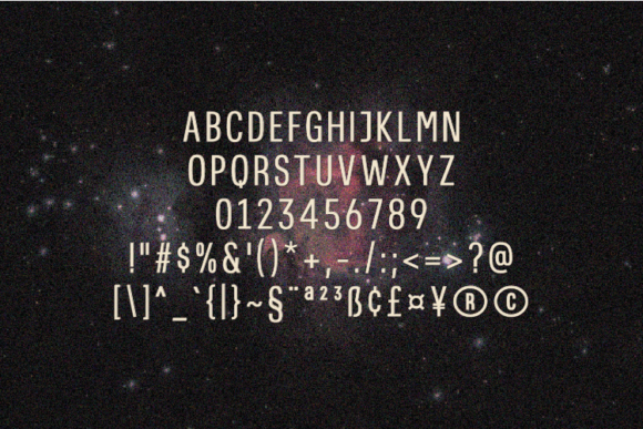 Mourlen Font PNG with transparent background - Preview 1