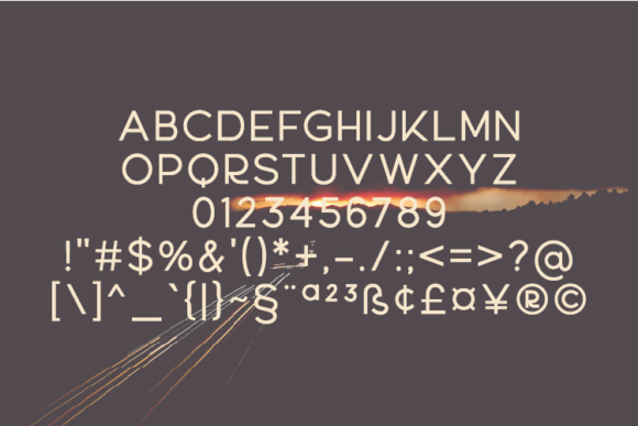 Orkeque Font PNG with transparent background - Preview 1