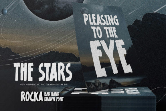 Rocka Font PNG with transparent background - Preview 2