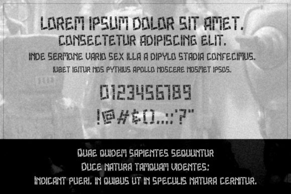 Roover Font PNG with transparent background - Preview 1