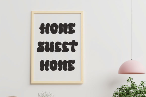 Bubble Dope Font PNG with transparent background - Preview 2