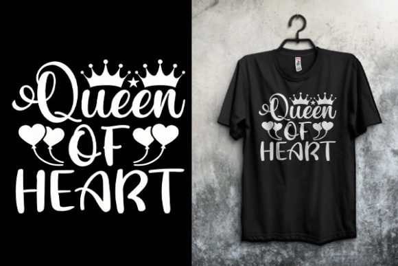 Queen of Heart Free Custom Tshirt Design