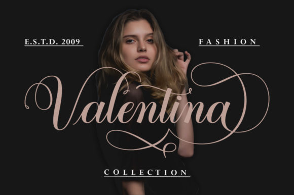 Rastania Script Font font preview - 3