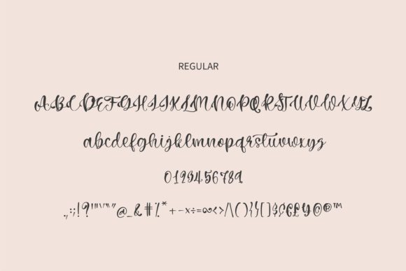 Botanical Font - Preview 4