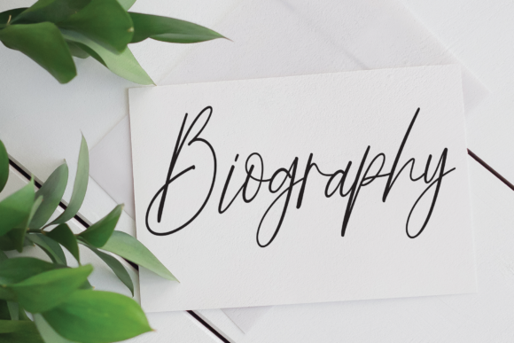 Butterfly Signature Font - Preview 3