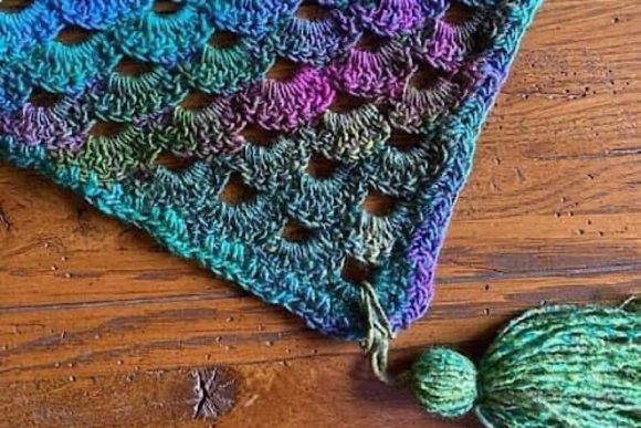 Cascading Shawl