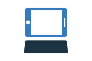 Device, Ipad, Keyboard Icon. Graphic by dhimubs124s · Creative Fabrica