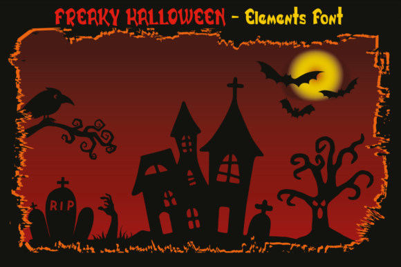 Freaky Halloween Font - Preview 5