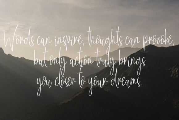 Handwriten Font - Preview 5