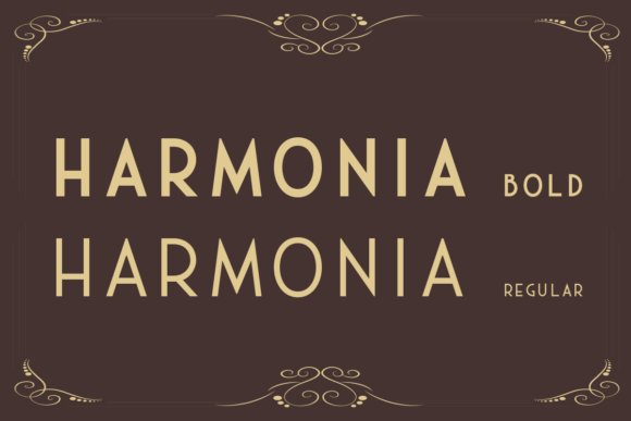 Harmonia Font - Preview 2