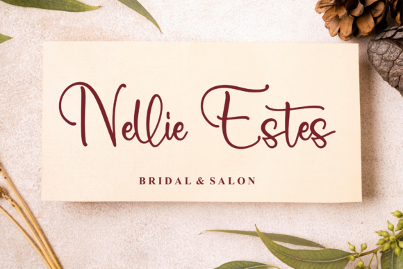 Hower Beauty Font PNG with transparent background - Preview 2