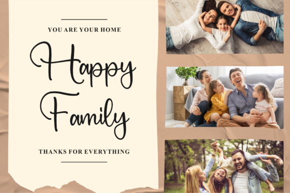Hower Beauty Font PNG with transparent background - Preview 5