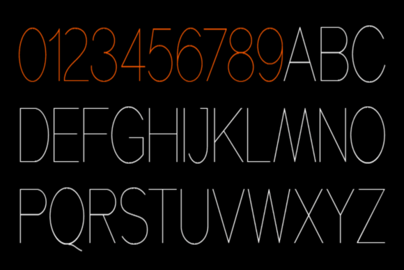 Kammerlander Font PNG with transparent background - Preview 3