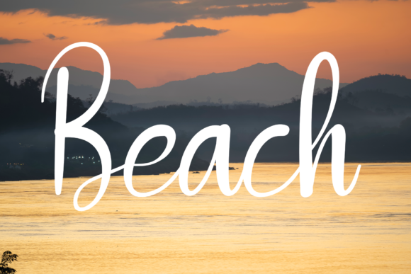 Mellinda Font PNG with transparent background - Preview 4
