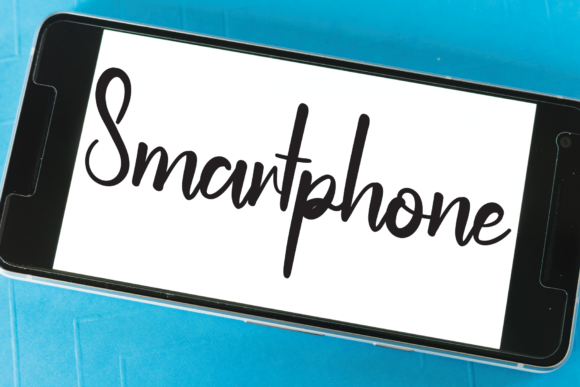 Melodic Font PNG with transparent background - Preview 2