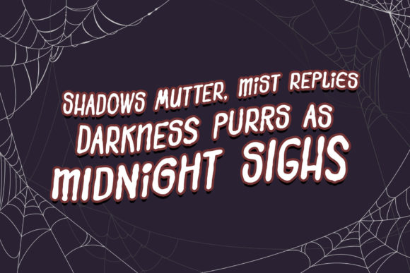Night Blood Font PNG with transparent background - Preview 1