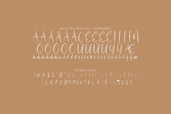 Seboz Script Font PNG with transparent background - Preview 2