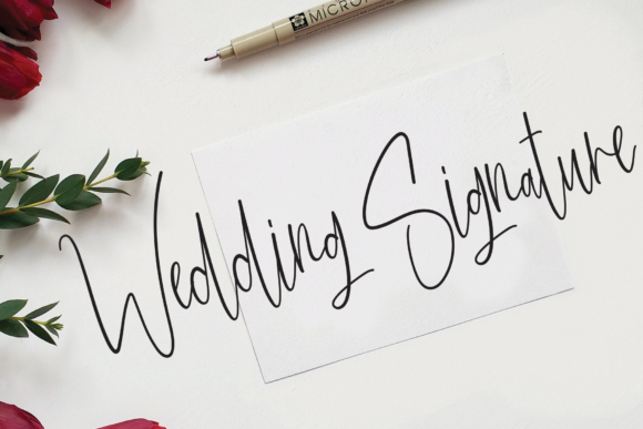 Sligature Font PNG with transparent background - Preview 4