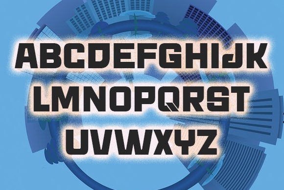 Archigadget Font - Preview 1