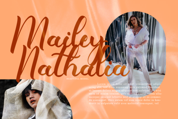 Aubrey Penelope Font PNG with transparent background - Preview 2