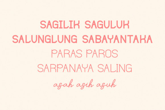 Bali Culture Font - Preview 2