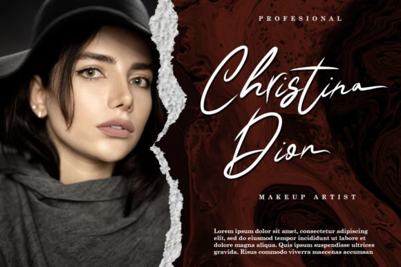 Classic Signature Font - Preview 3