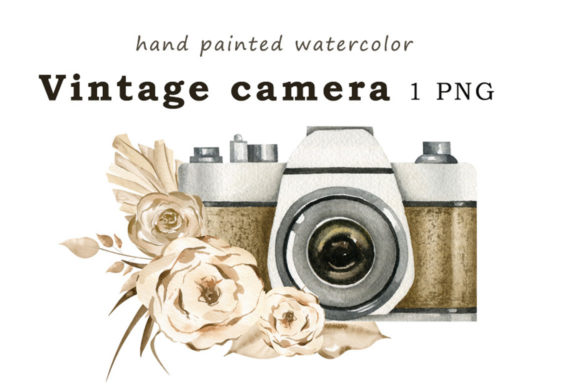 Vintage Photo Camera PNG