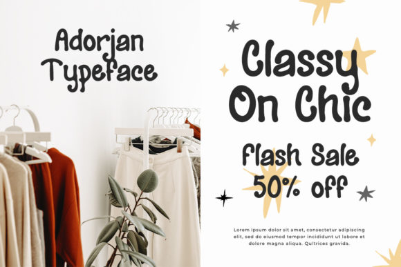 Adorjan Font - Preview 3