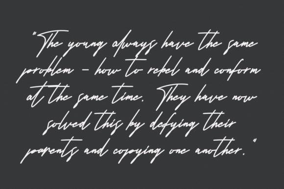 Architaris Signature Font - Preview 1
