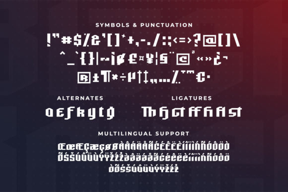 Black Boxer Font - Preview 2