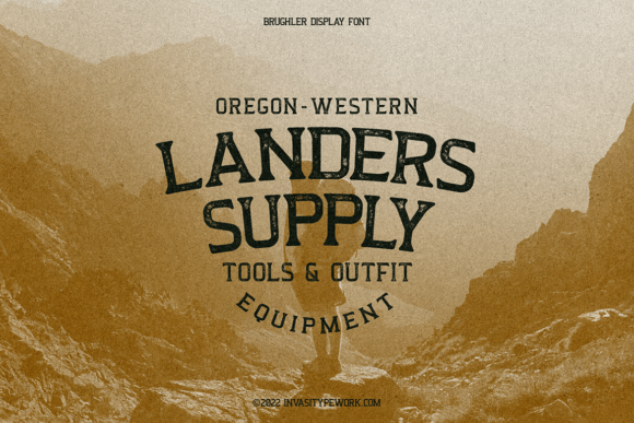 Brughler Font - Preview 3