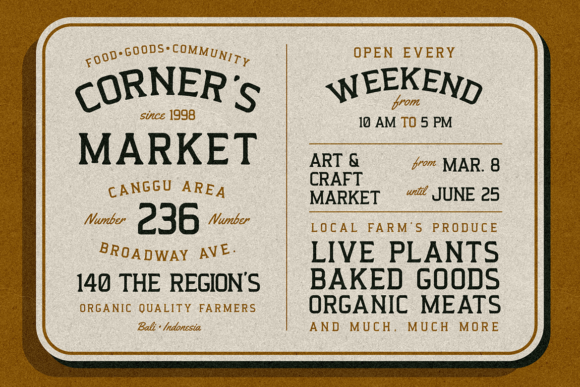 Brughler Font - Preview 4