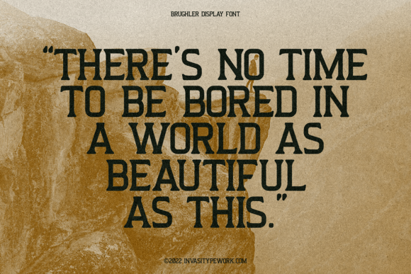 Brughler Font - Preview 5