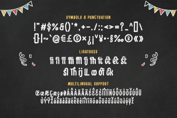 Chalkdraw Font - Preview 2