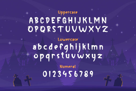 Creepy Grave Font - Preview 1