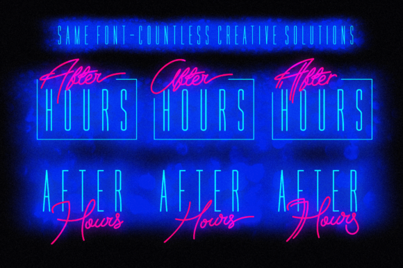 Disco Rendezvous Font - Preview 3