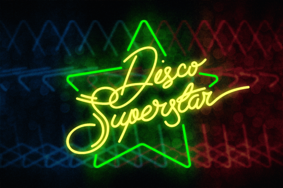 Disco Rendezvous Font - Preview 5